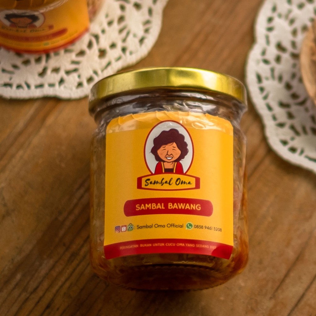 

Sambal Oma - Sambal Bawang (230 gr)