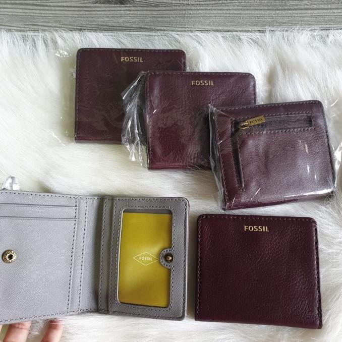Dompet fossil madison bifold fig termurah