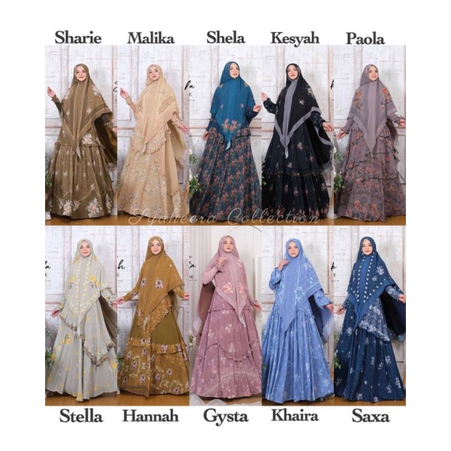 SOLITUDE SERIES Orignial By Jyoti Syari Sisterbrand of Jawhara Syari. Paola Kesyah Stella Gysta Khai
