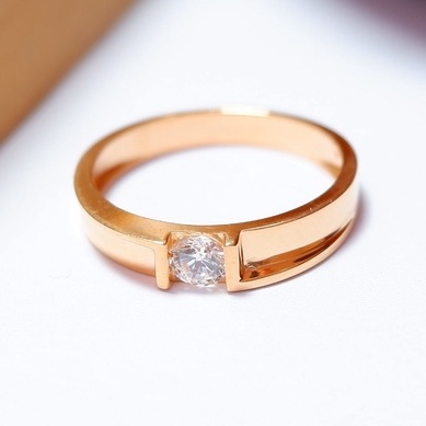 Cincin Emas Wedding Ring by Hala Gold 16K RI190782