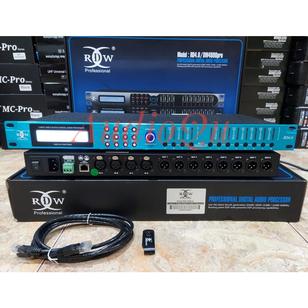 Digital Audio Processor RDW Rd4.8/ RD 4.8 Original