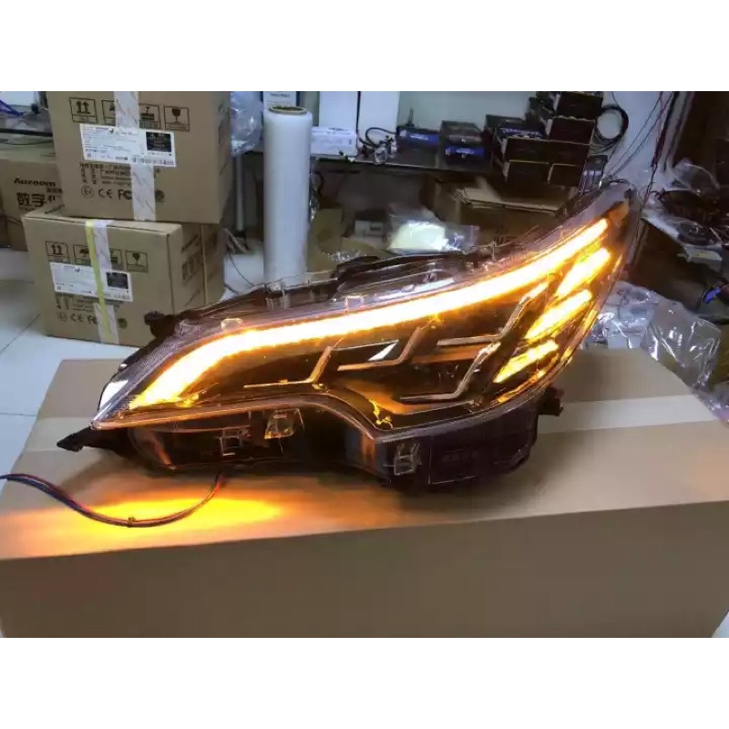 READY STOCK HEADLAMP FORTUNER VRZ 2016-2019 16-19 HEADLIGHT LAMPU DEPAN STOPLAMP VARIASI CUSTOM LED LEGENDER LEXUS AFTERMARKET