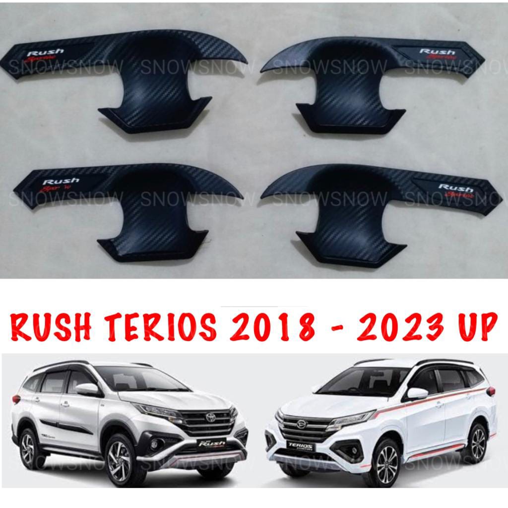 Outer Cover Mangkok All New Rush Terios 2018 2020 2022 2023 Carbon Dofff Carbontivo