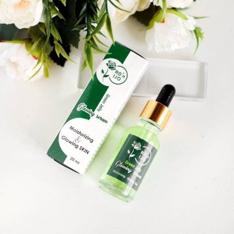 Rdn ijo green jelly glowing serum /serum Rdn ijo /serum sultan /serum wajah