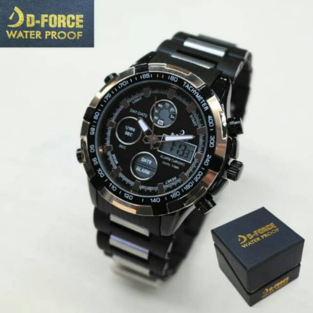 Jam Tangan Pria D-FORCE Original  DF1603
