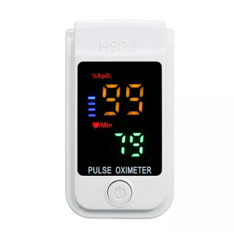 Pulse Oximeter Fingertip Oximeter Warna Putih