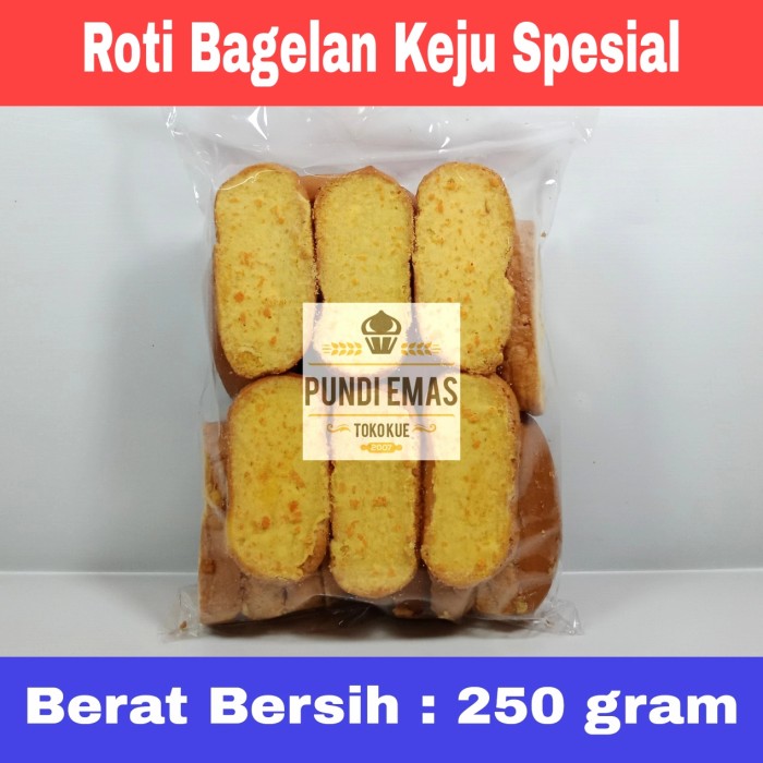 Roti Bagelen Bandung 250Gr / Bagelan Manis Butter Susu / Roti Kering Spesial