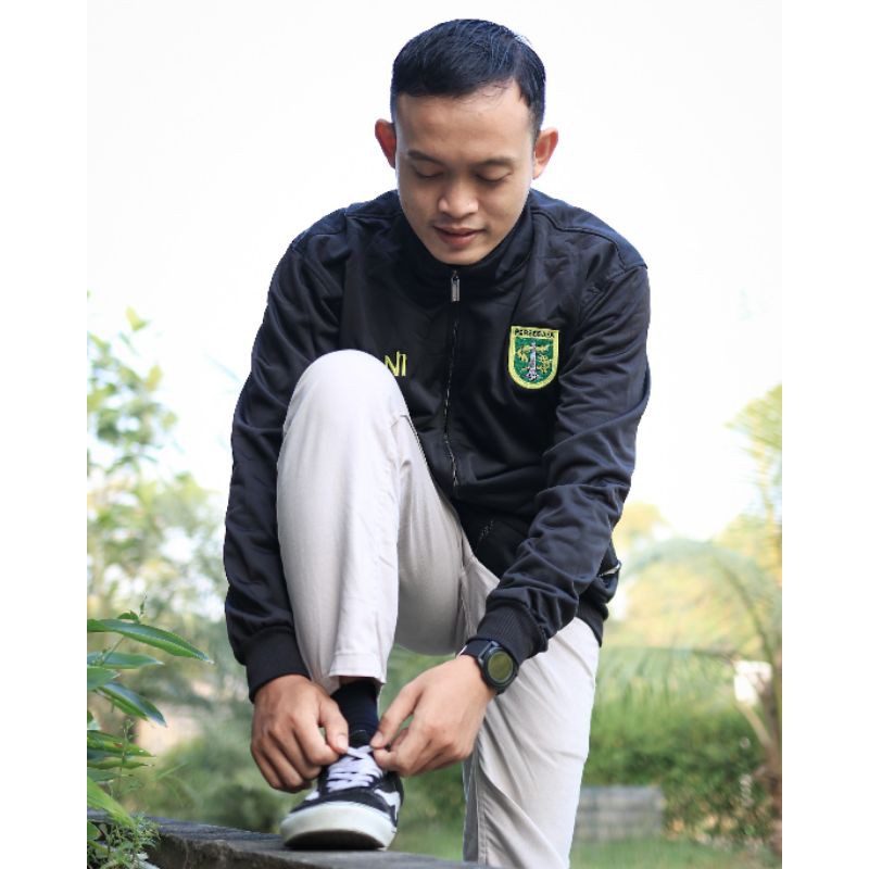 Jaket Persebaya Surabaya Tracktop Wani Green Force XL Premium