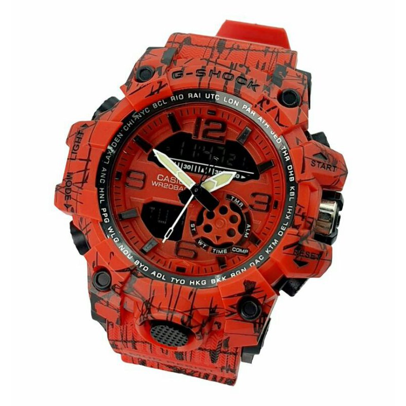 JAM TANGAN PRIA G SHOCK 2361-3 STRAP LORENG