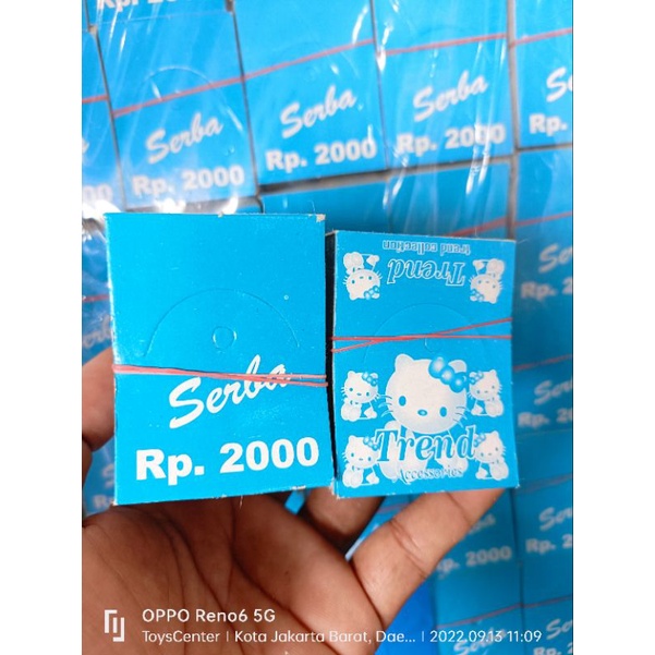 

kertas label / kar mainan / aksesoris isi 140pcs
