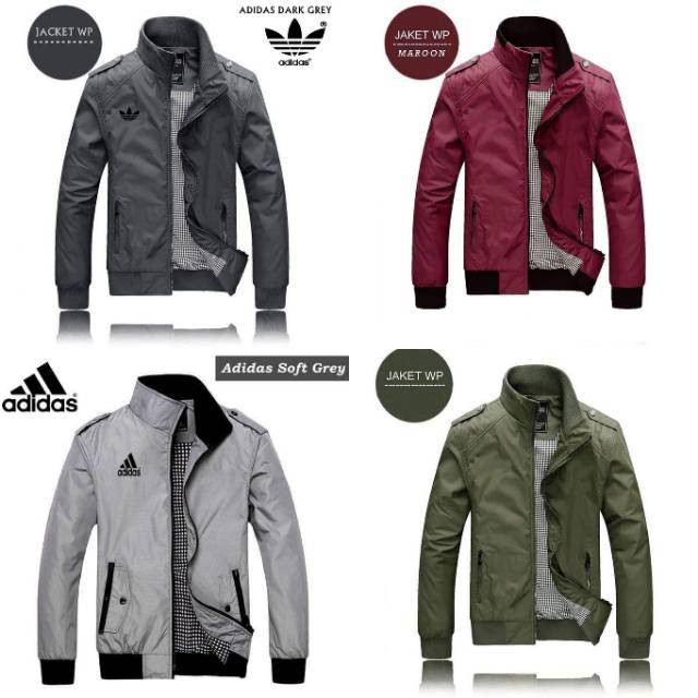 Jaket Pria Mayer Adidas Waterproof
