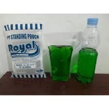 Plastik Standing Pouch 12x20