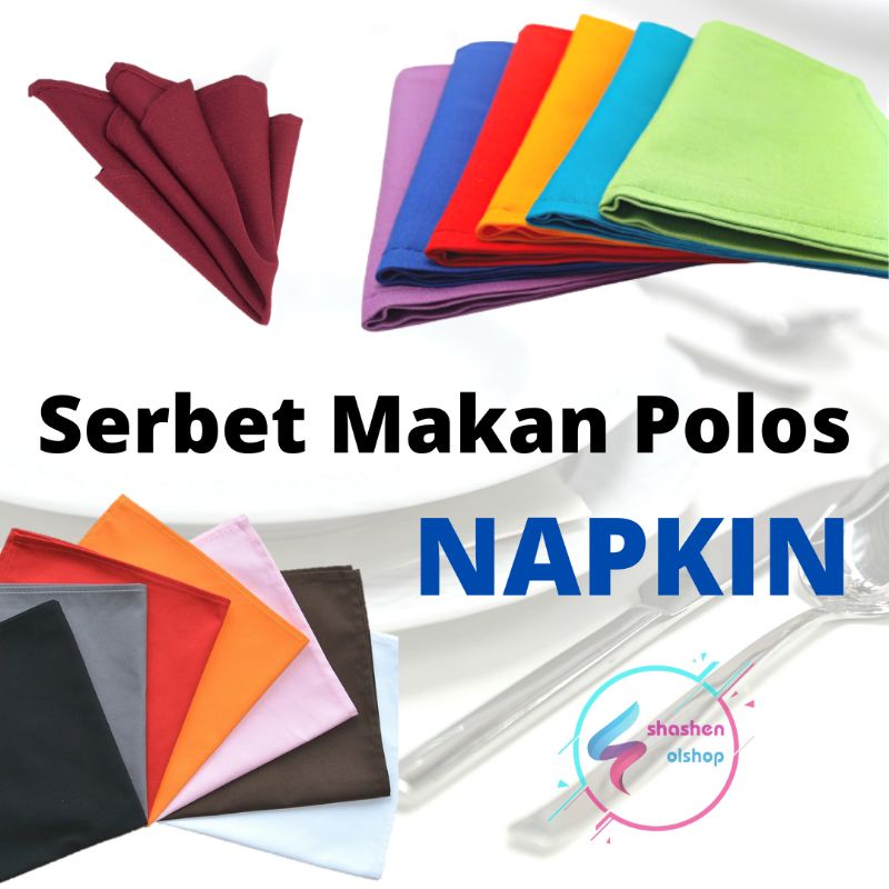 Serbet Makan / Serbet Hotel / Napkin Polos