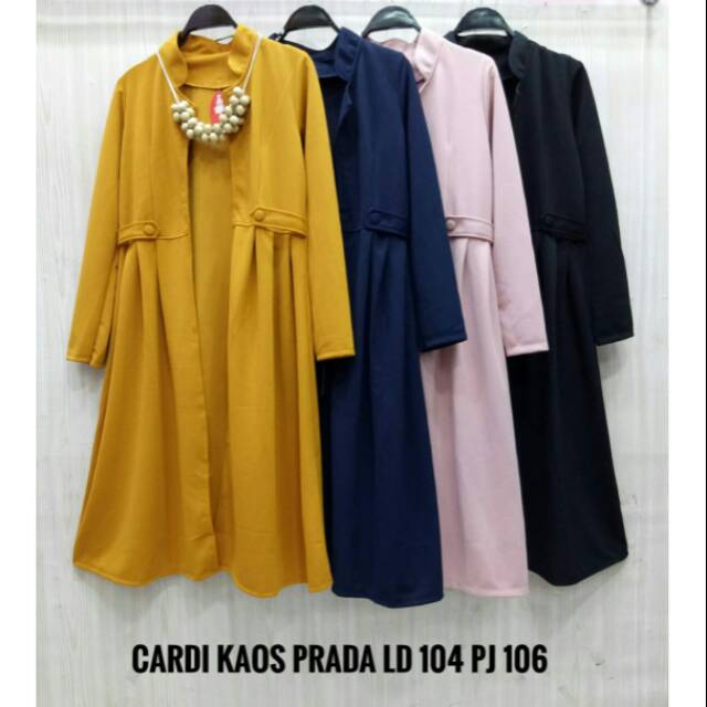 Longcardi kaos prada
