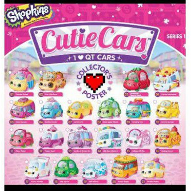 shopkins rainbow car