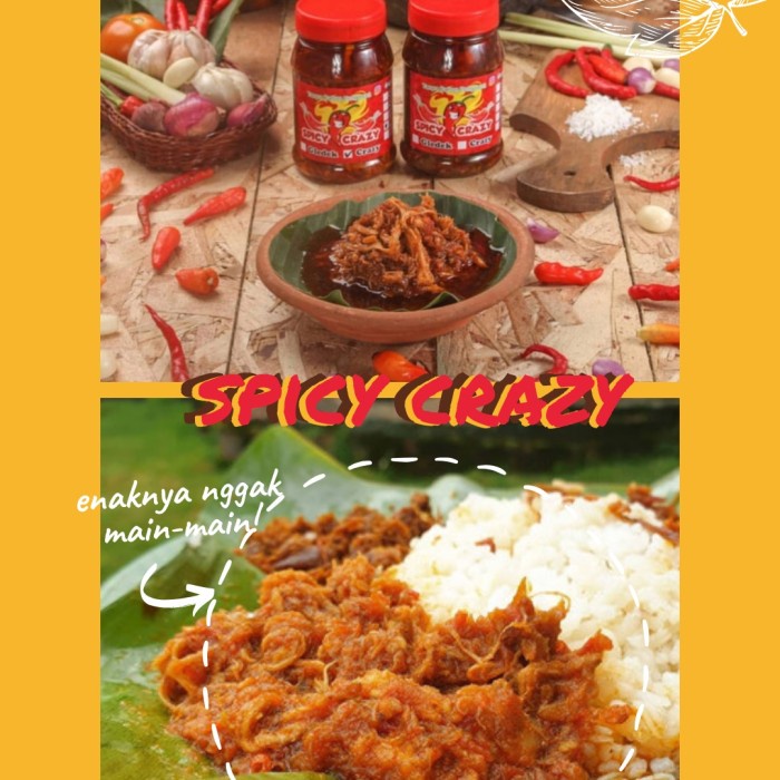 

Jual Sambal Ayam Crazy / Sambal Ayam Suir / Sambal Homemade / Spicycrazy - 220Ml