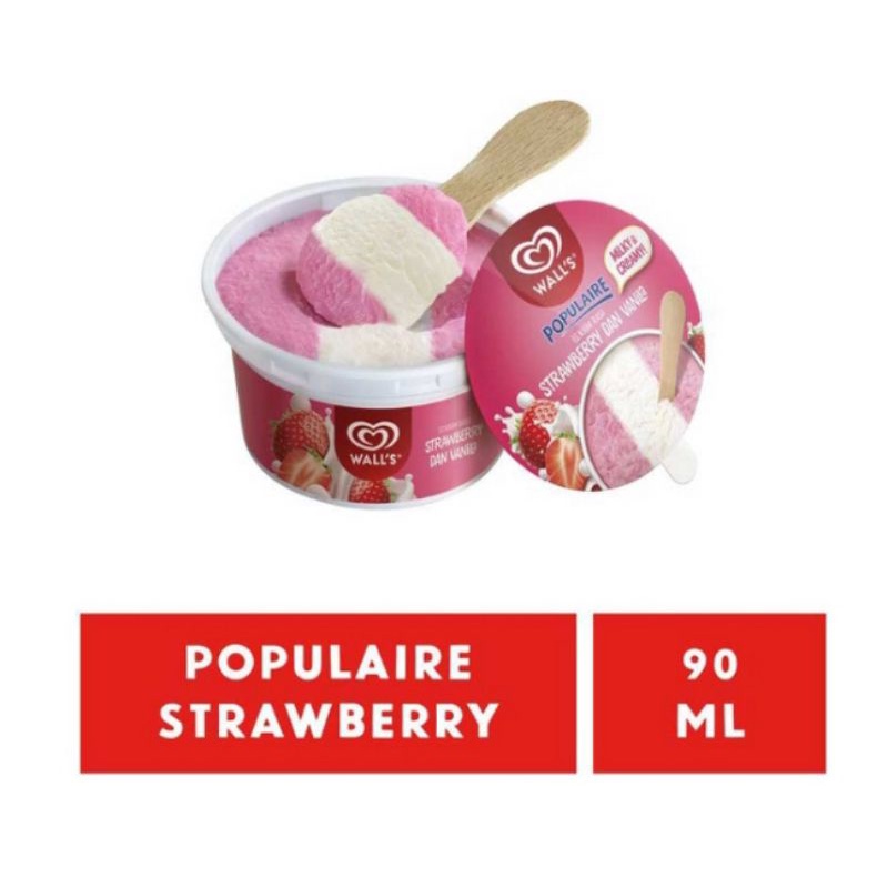 

Walls ice Cream Populaire 90ml af