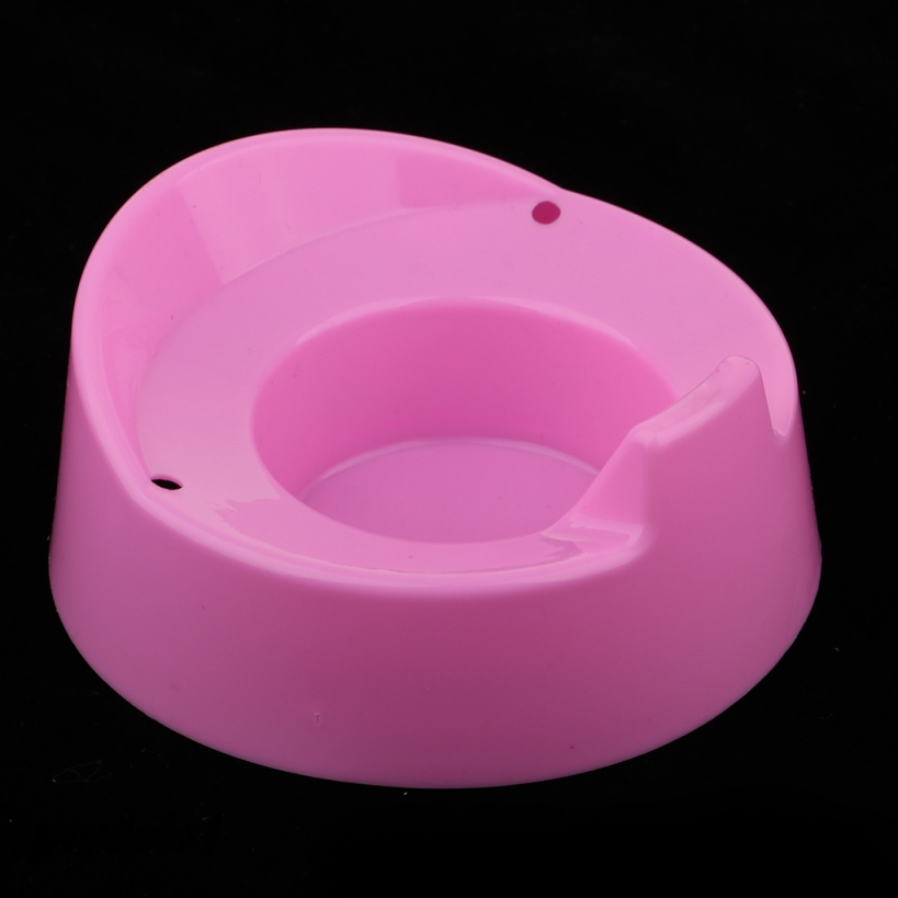 Wastafel Toilet Bahan Plastik Warna Pink Ukuran 25cm Untuk Boneka Mel-Chan