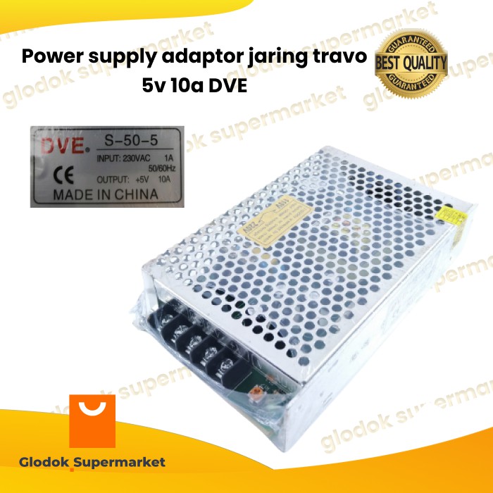 Power supply adaptor jaring travo 5v 10a DVE