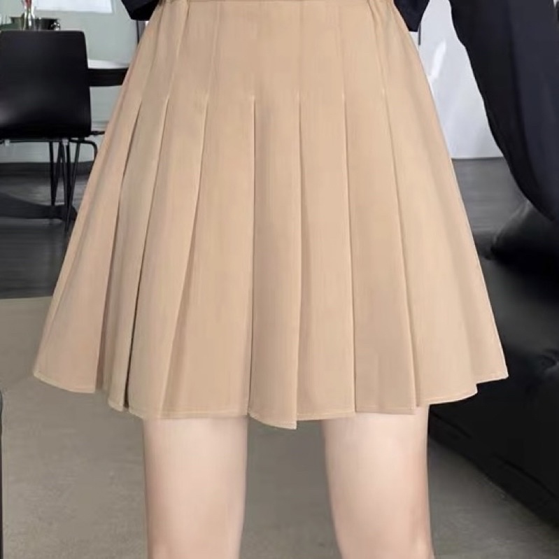 [PO] basic korea skirt | bawahan rok polos tennis skirt mini gaya korea fashion ulzzang