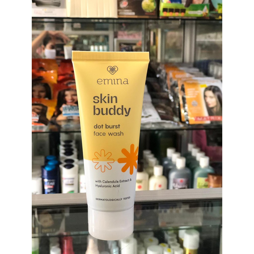 (BISA COD) Emina Skin Buddy Dot Burst Face Wash 60ml