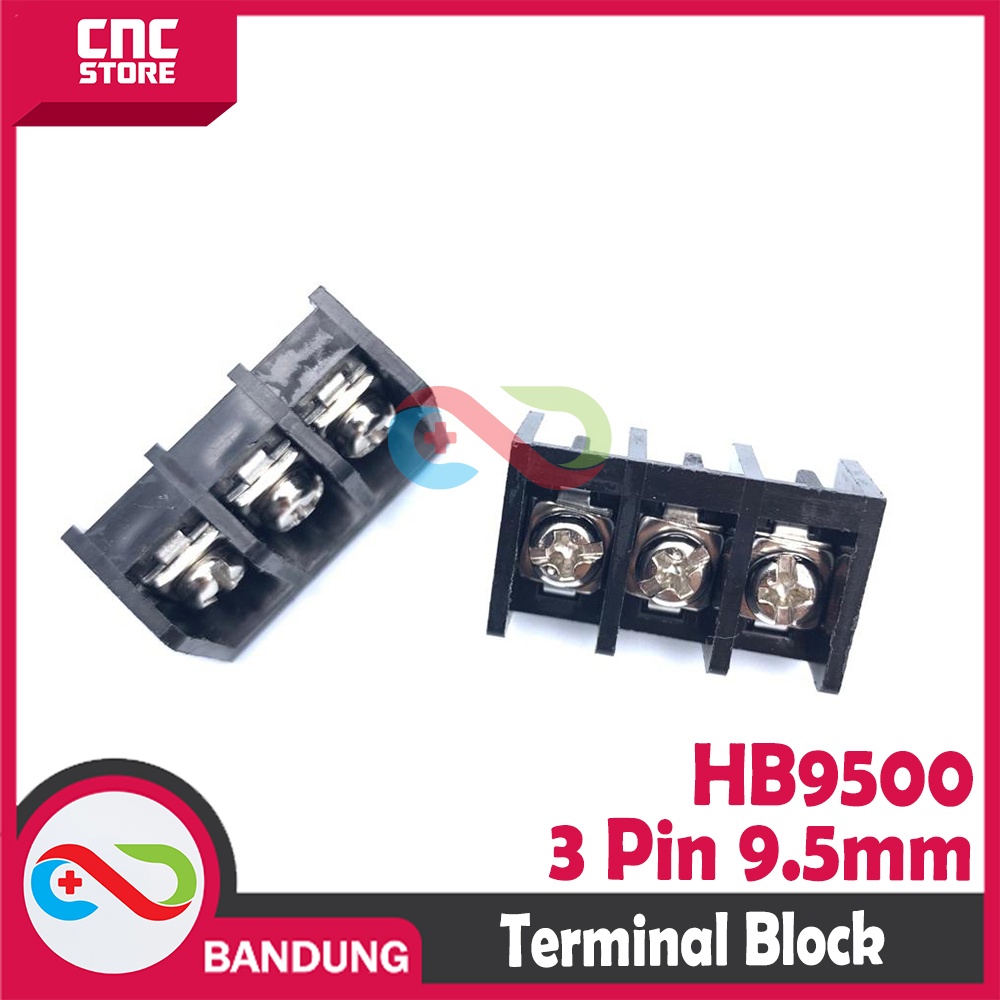 TERMINAL BLOCK HB9500 3 PIN 9.5MM