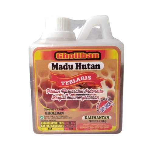 

Madu Hutan Gholiban Kemasan 500gr