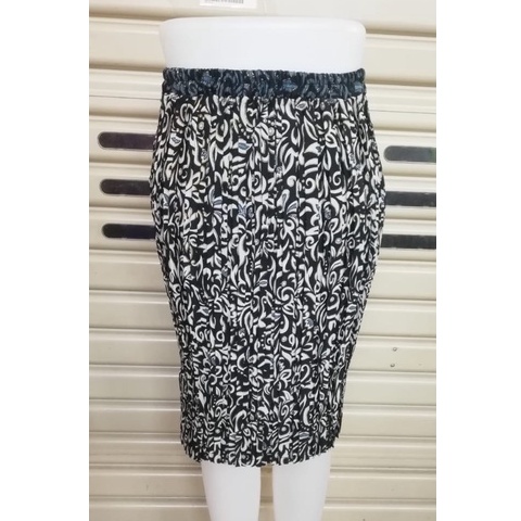 PROMO !!! Rok Plisket Pendek Batik Bawahan Kebaya 4 Pilihan Motif Cantik