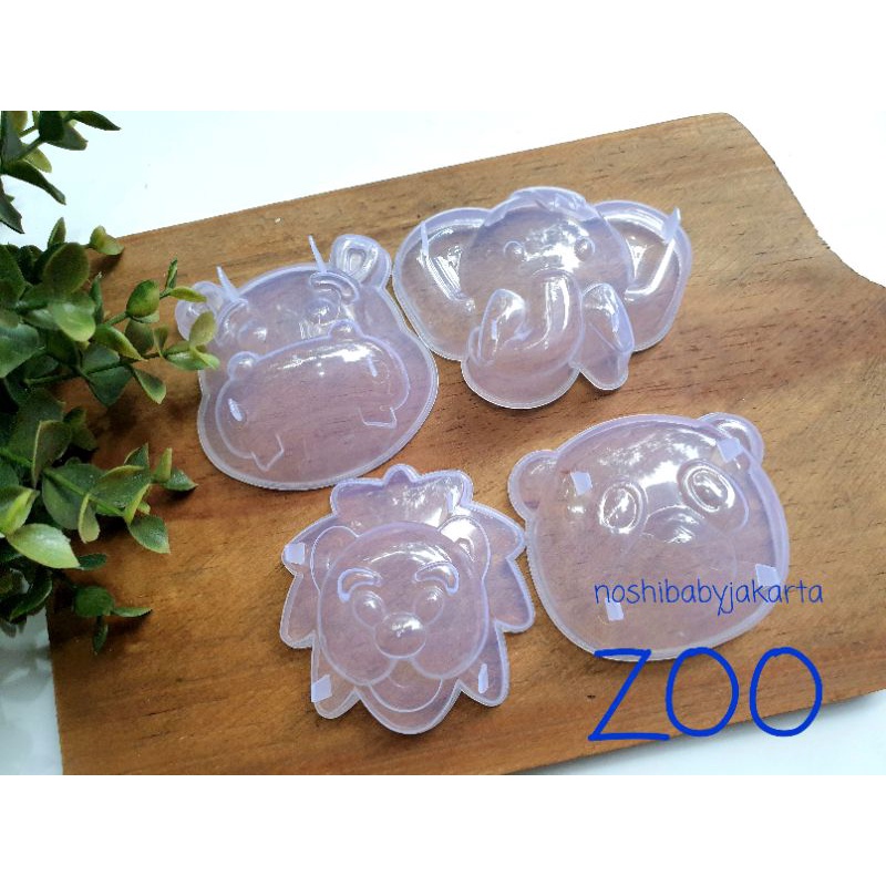 Cetakan Pudding DINO / MOBIL / ROBOT / CHRISTMAS / Zoo/ Cetakan Jelly / Bento isi 4 bh