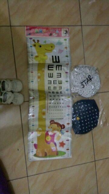 Stiker Dinding Pengukur Tinggi Badan C223