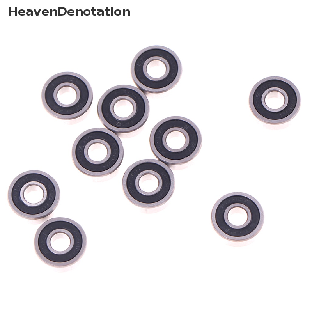 (Heavendenotation) 10pcs Bearing 605rs Ukuran 5x14 X 5mm Bahan Carbon Steel