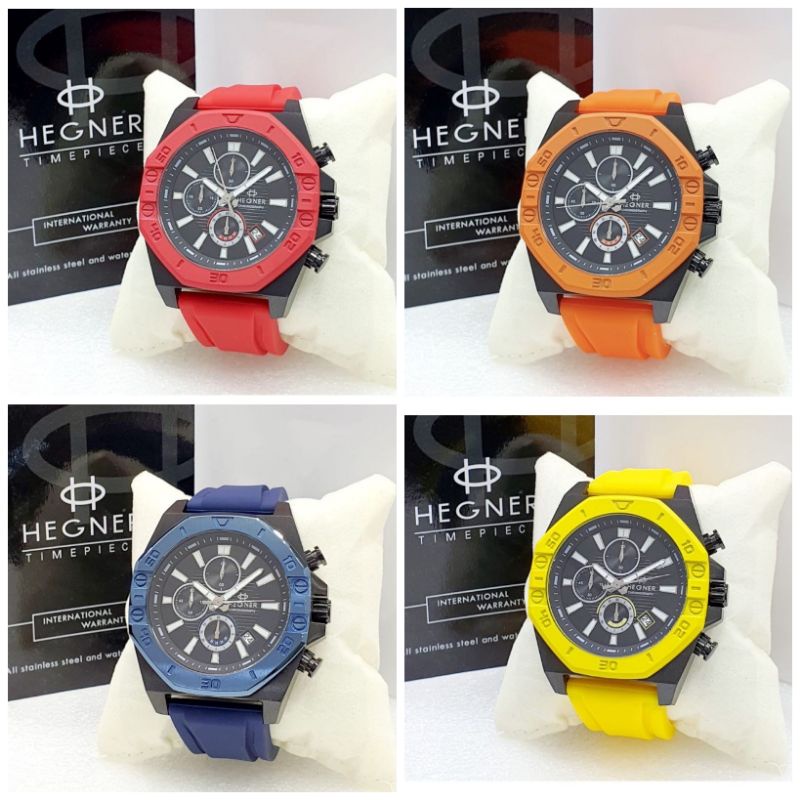 JAM TANGAN PRIA HEGNER HW1670-3 ORIGINAL