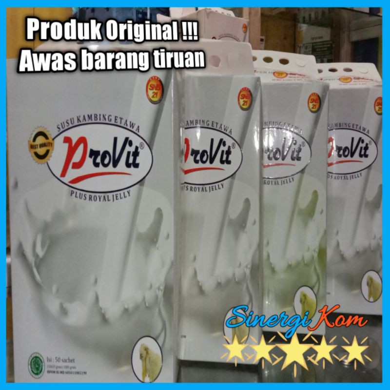 

SUSU KAMBING/PROVIT ETAWA/ 1BOX ISI 50