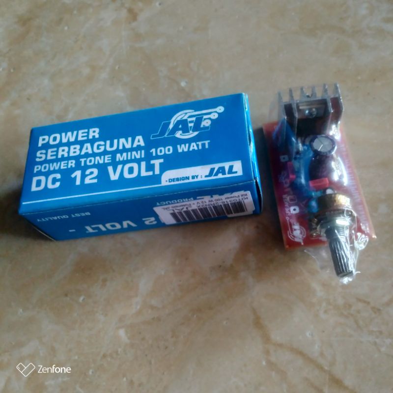 Kit Power Ampli JAL 100 Watt 12v plus Potensio