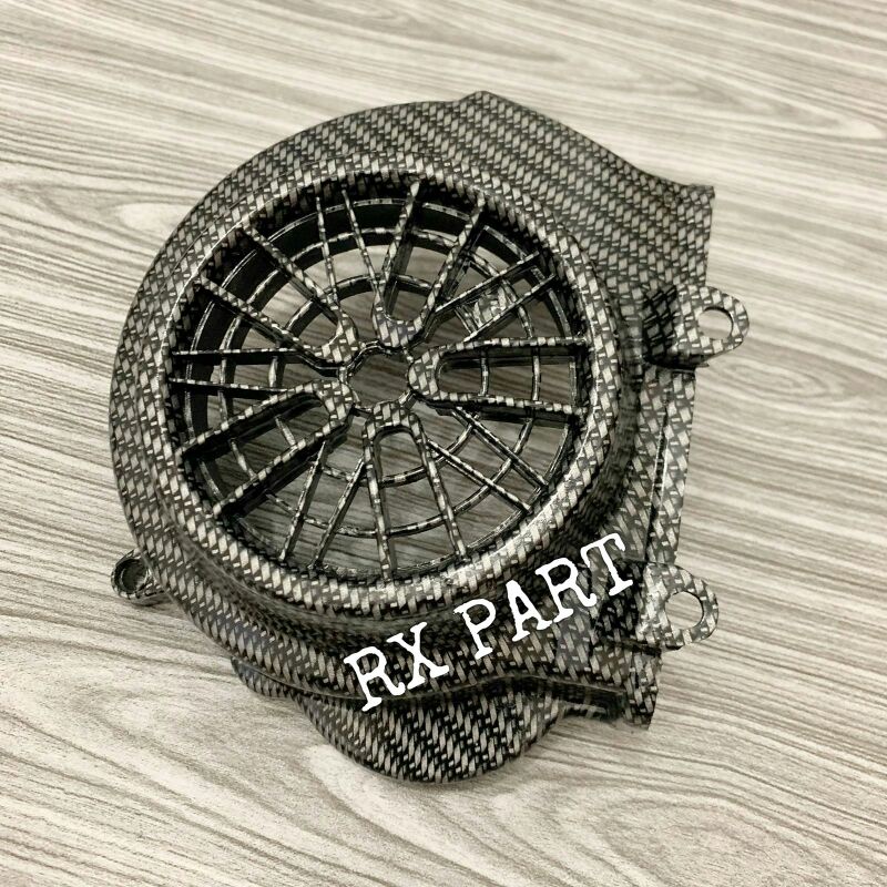 cover kipas tutup kipas beat esp 2017_2019/scoopy 2017_2019/vario 110 fi led carbon karbon