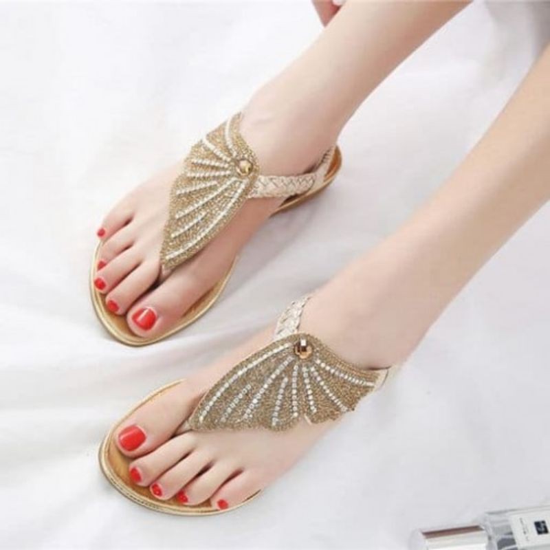 Sandal teplek wanita - Sandal teplek cewe - Sandal teplek - Sandal jepit - Sandal santai