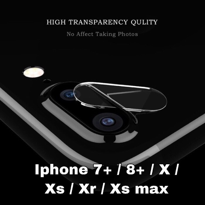 Tempered glass camera iphone 7 plus 8 plus X Xs Xr Xs Max