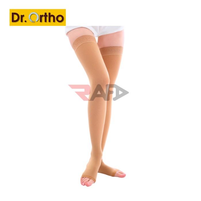 Adiba Stoking Varises Kesehatan Dr Ortho A-6004 Sepaha, Jari Terbuka