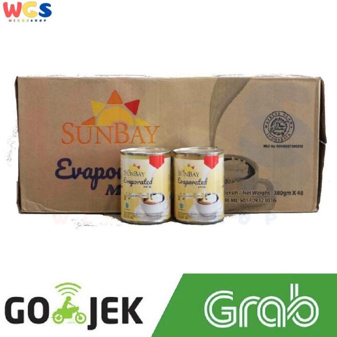 

READY COD Sunbay Evaporated Milk - 48 pcs (per dus) - Grab / Gojek