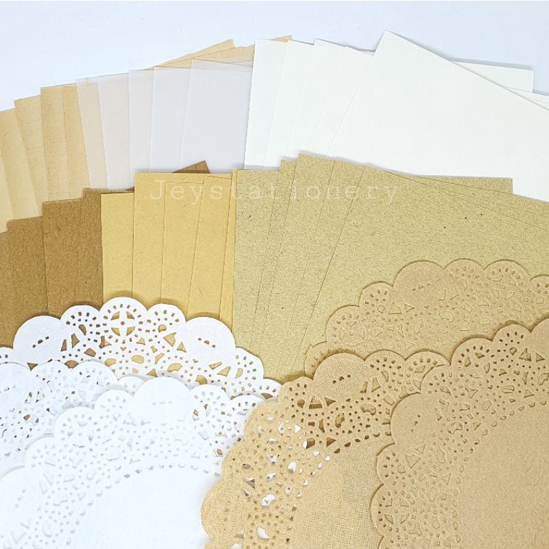 

Paper for journaling craft kalkir old doilies