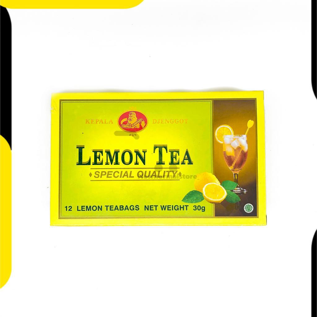 TEH LEMON CAP KEPALA DJENGGOT 30 gram / LEMON TEA HERBAL / TEH HERBAL KESEHATAN