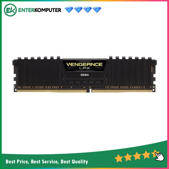 Ram Corsair DDR4 Vengeance LPX PC19200 8GB (1X8GB) - CMK8GX4M1A2400C16