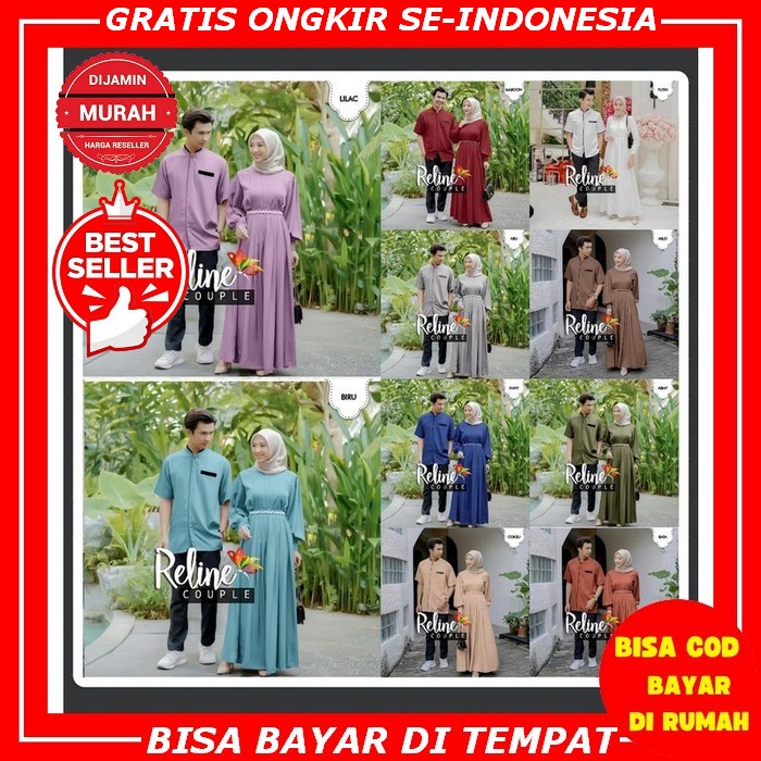 Baju Pasangan Suami Istri Terbaru 2022 Lebaran Gamis Couple Pasangan Terbaru Baju Lebaran Couple Pas