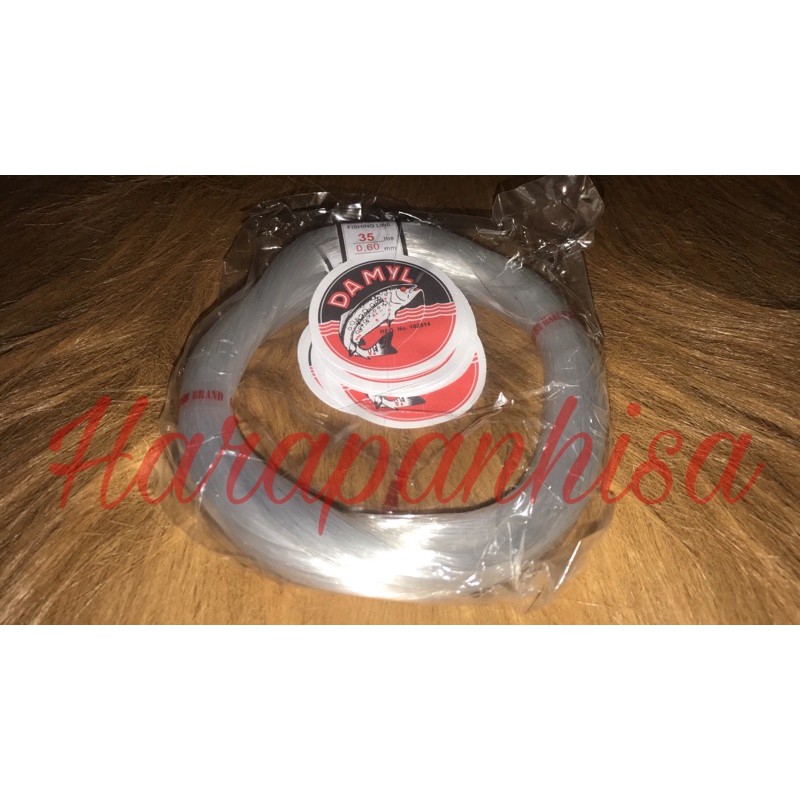 Senar Pancing Damyl Putih Uk. 35 lbs, 0,60mm