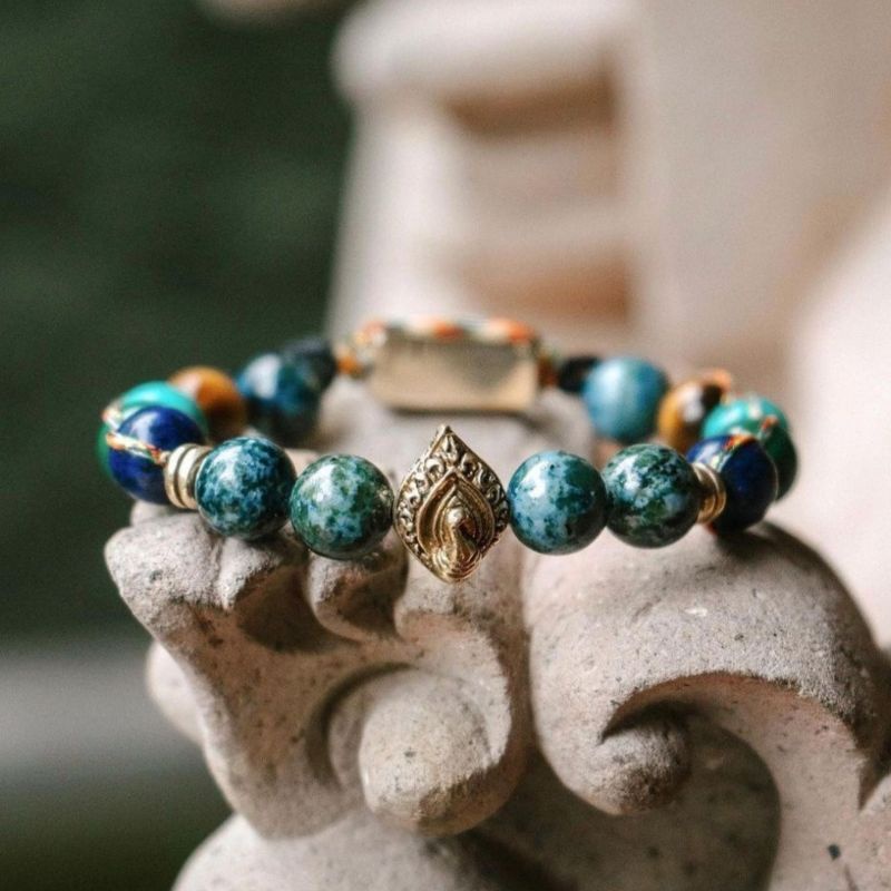 Gelang Rdnb Merak Akasa bekas/second (Bonus kalung batu RDNB)