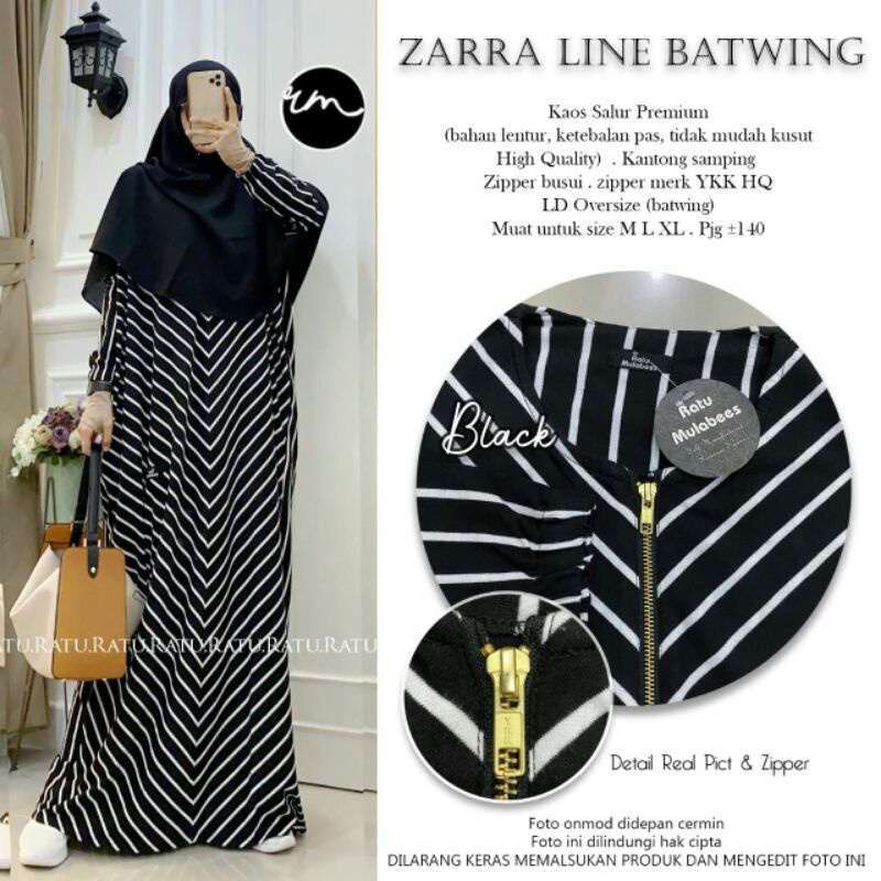 zarra line batwing  maxy ori produk ratu mulabes