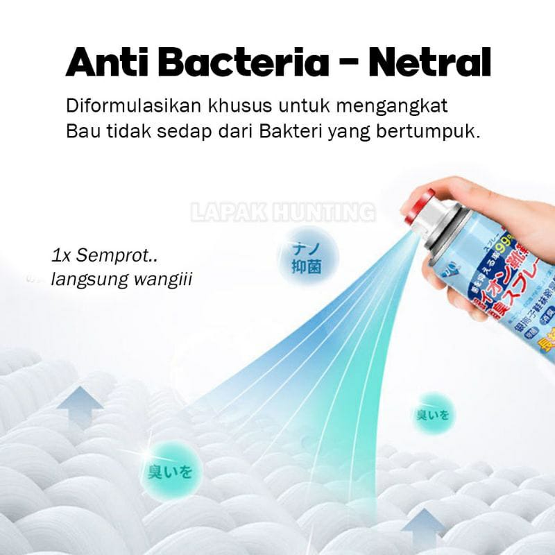 Parfum Pengharum Sepatu Anti Bau dan Bakteri