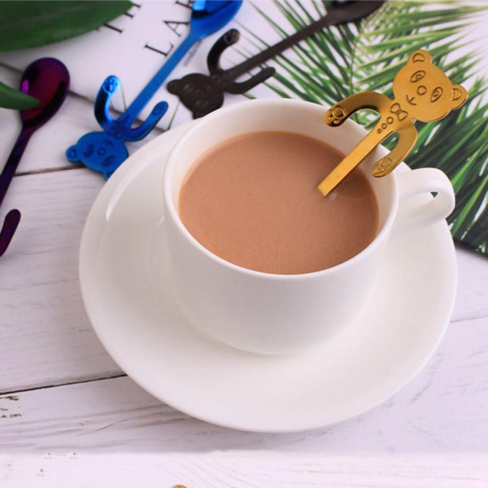 [Elegan] Sendok Kopi Panda Peralatan Makan Alat Makan Tea Tools Hanging Ladle