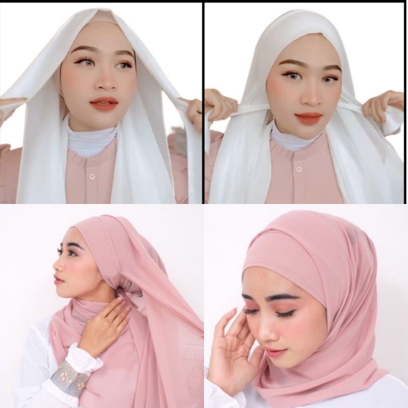 PASHMINA INSTAN PASHMINA MELAYU 3IN1