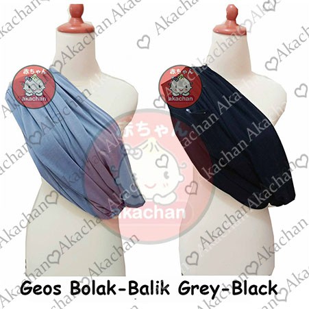 GEOS POLOS Sz 1 2 3 4 Gendongan Kaos Bayi Kantong akachan carrier gk sling bolak balik premium